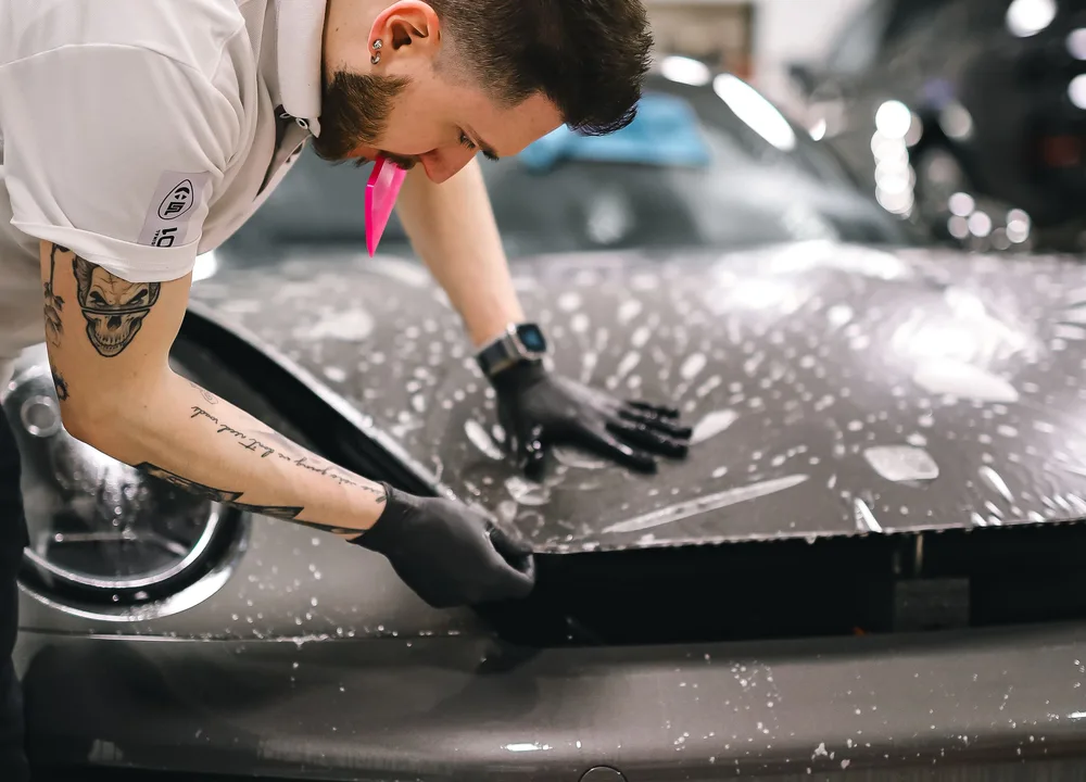 Paint protection film installation